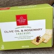 Hickory Farms Crackers, Olive Oil & Rosemary: Calories, Nutrition ...