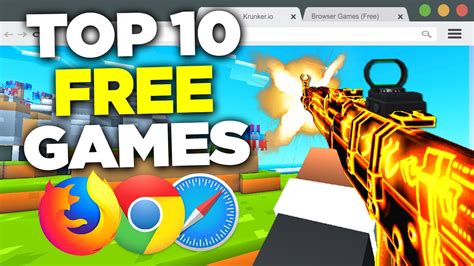 TOP 10 Browser FPS GAMES (NO DOWNLOAD) - YouTube