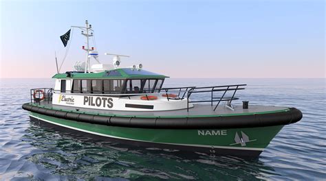 All New Electric Pilot Boat Design by Robert Allan Ltd. - Robert Allan Ltd.