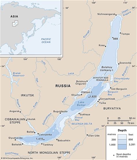 Lake Baikal | Location, Depth, Map, & Facts | Britannica