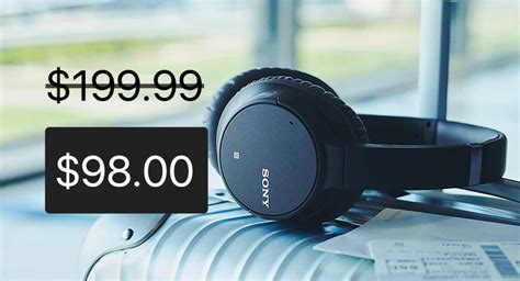 Black Friday Deal: Get Sony Wireless Noise-Canceling Headphones For ...