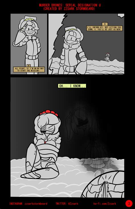 Murder Drones Serial Designation Comic 3 by ZZSark on DeviantArt