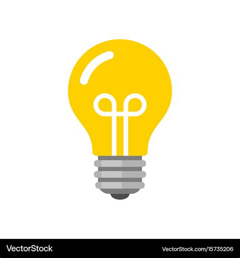 Light Bulb Icon Light Bulb Ideas Symbol Illustration ...