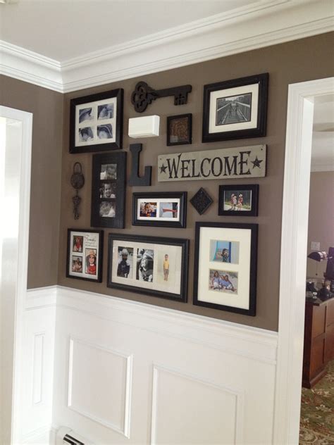 Photo Frame Wall Art Ideas : Picture Frame Wall Ideas | Bodhiwasuen