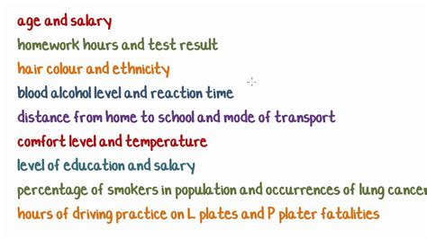 Maths Tutorial: Independent and Dependent Variables in statistics - YouTube