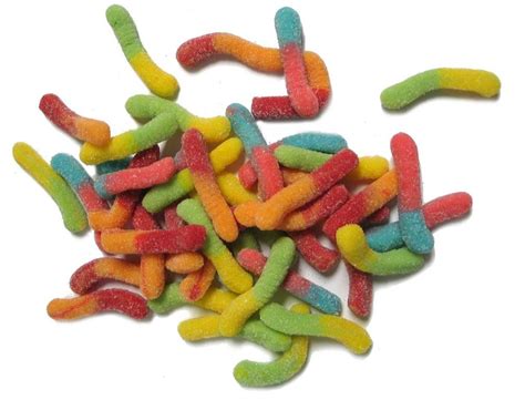 Trolli Sour Wow Worms Minis Gummy Candy, 5 Pound Bulk Candy Bag ...