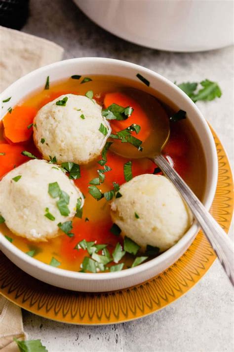 Matzo Ball Soup Recipe