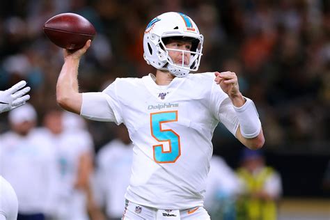 Miami Dolphins could be in the market for a quarterback but probably not