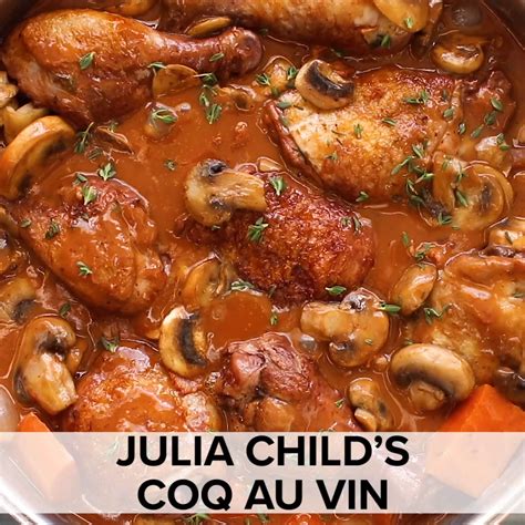 Julia child s coq au vin – Artofit