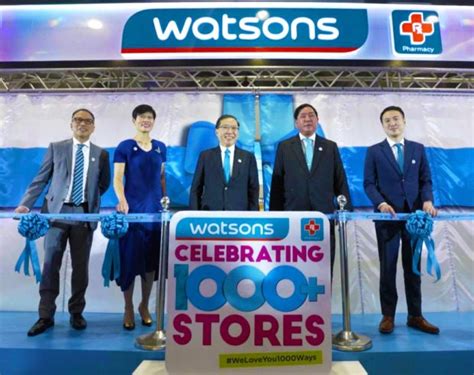 Watsons' flagship store in SM City North Edsa provides modern and ...