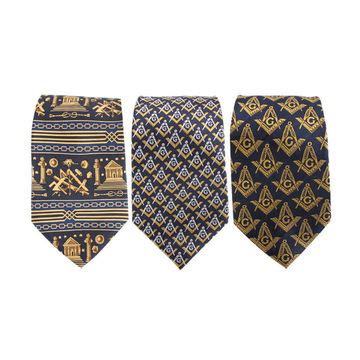 Buy Wholesale China The New Design 100% Silk Fabric Masonic Tie Men For ...