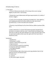 Pathophysiology of Asthma CONCEPT MAP.pdf - Pathophysiology of Asthma ...