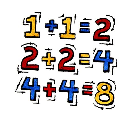 Kindergarten Math Clipart For Kids