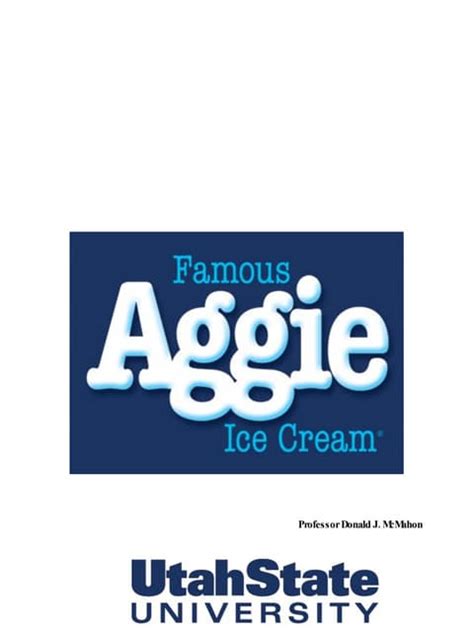 Aggie Ice Cream History | PDF