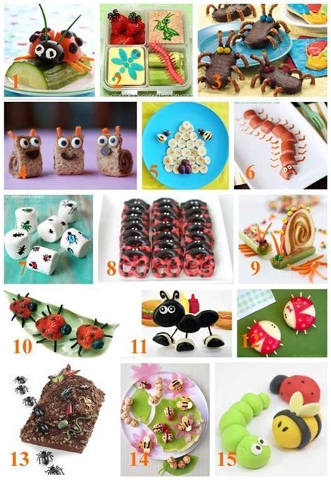 15 Adorable Bug Snacks and treats roundup_bugfood | Bug party food ...