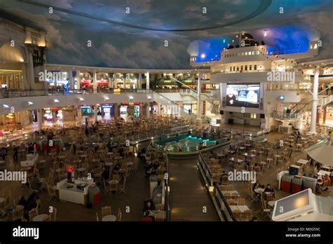 The Orient food court at intu Trafford Centre, Manchester, England ...