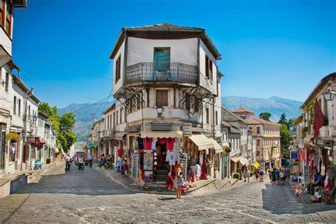 Bazaar, Gjirokaster, Albania.