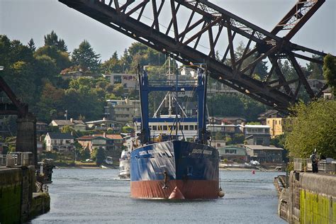 Ballard Locks Photograph by Steven Lapkin - Fine Art America