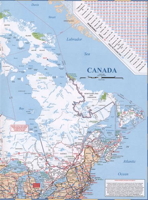 Road Map Of Canada – Get Map Update