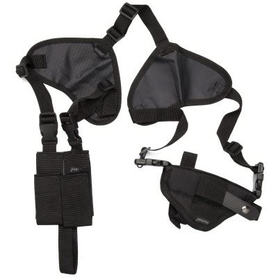 Bulldog Cases Deluxe Pro Shoulder Holster For Large Revolvers With 2.5 ...