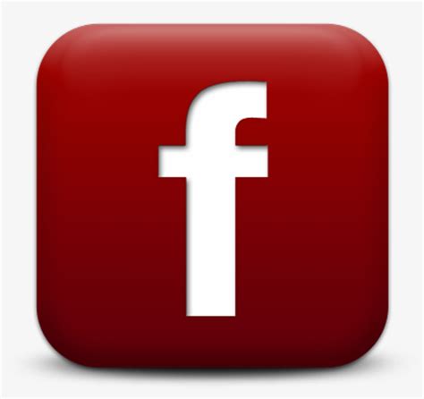 Red Facebook Logo Transparent Transparent PNG - 2133x2133 - Free ...