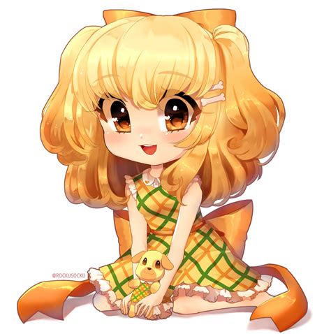 Animal Crossing - Goldie by RockuSocku on DeviantArt