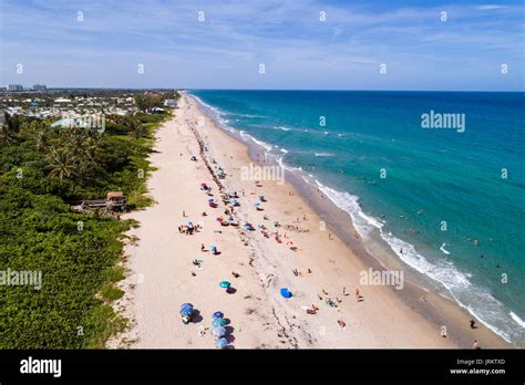 Florida Boynton Beach Oceanfront Park Beach Atlantic Ocean sand Stock ...