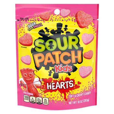 Sour Patch Kids Gummy Hearts 10oz -- delivered in minutes