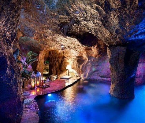 cave pool | Amazing swimming pools, Cool pools, Indoor swimming pools