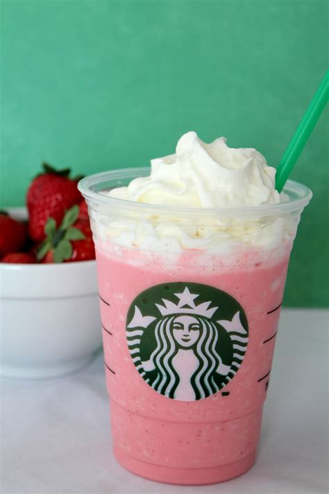 Strawberries and Cream Frappuccino {Starbucks Copycat Recipe} - Fun ...