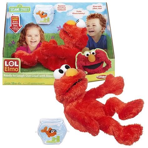 Sesame Street Plush LOL Elmo - Entertainment Earth