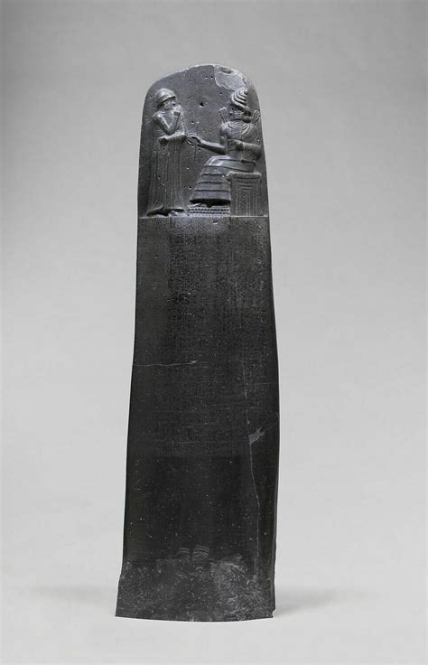 7.4.4: Law Code Stele of King Hammurabi - Humanities LibreTexts