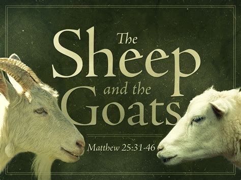 Sheep and Goats (November 18th, 2018) – Ebenezer Baptist Church