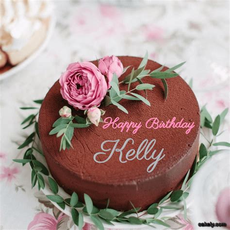 🎂 Happy Birthday Kelly Cakes 🍰 Instant Free Download