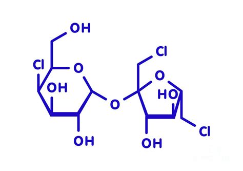 Sucralose Artificial Sweetener Molecule Photograph by Molekuul/science ...