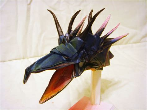 easy origami dragon head ~ arts crafts ideas movement