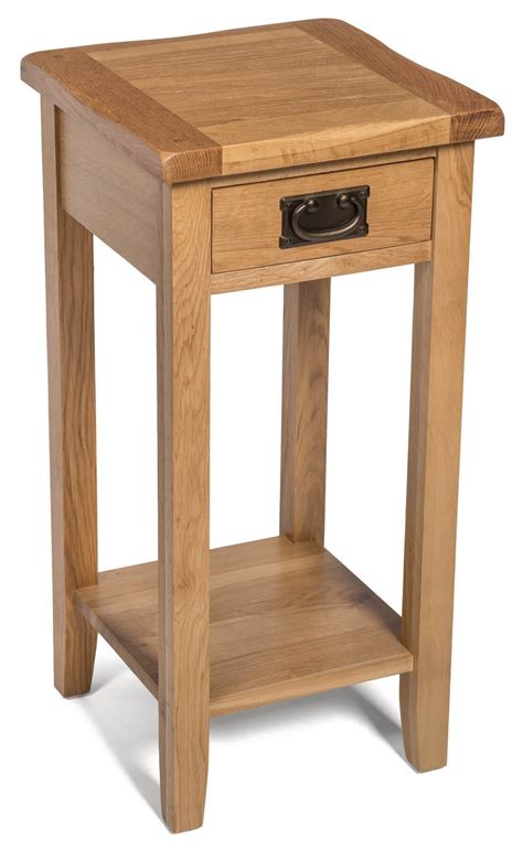 luce Hondood Monchique Oak comodino/console/lampada/supporto per ...