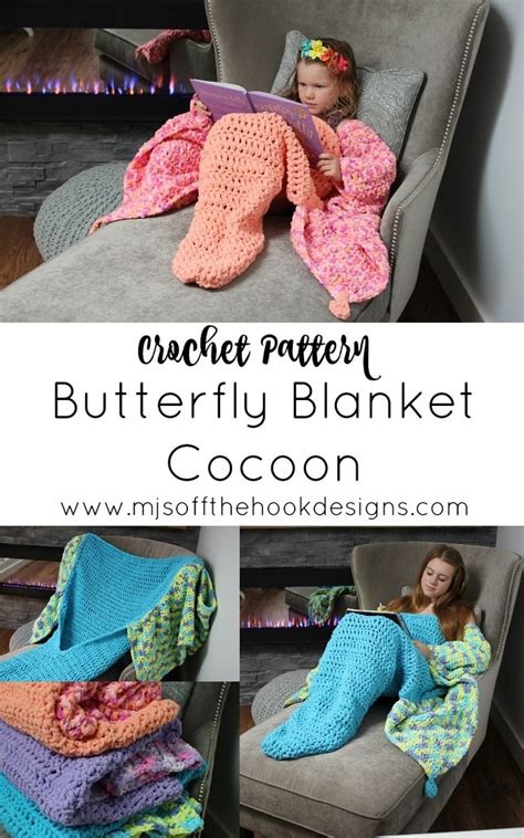 Butterfly Snuggie Blanket | Crochet blanket patterns, Snuggie blanket ...