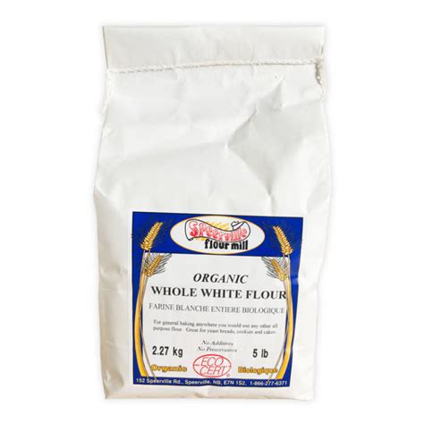 Speerville Mill Whole White Flour 5 lb – Noggins Corner Farm Market