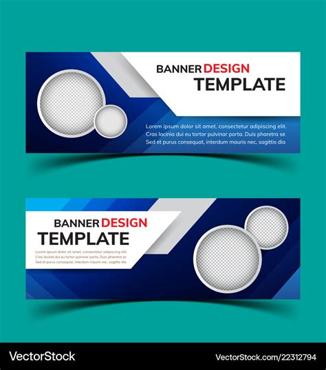 Multipurpose layout banner design Royalty Free Vector Image