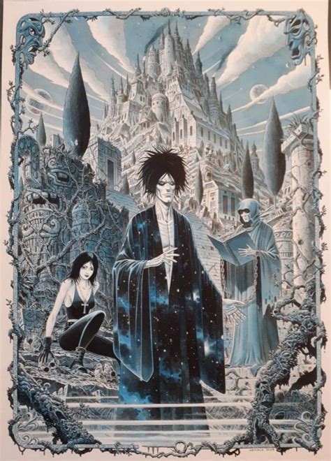 Giorgio Comolo commission - Sandman - Neil Gaiman Comic Art Death ...