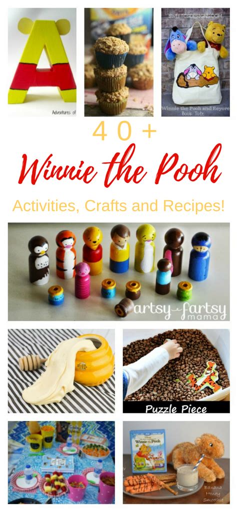 40+ Winnie the Pooh Activities, Crafts, and Recipes for Preschoolers to ...