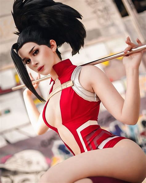 Sammyscosplay en Instagram: “Momo Yaoyorozu! Quirk: creation She is ...