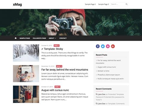 44 Best Free WordPress Blog Themes 2020 - PremiumCoding