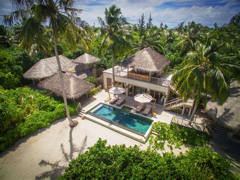 Two Bedroom Ocean Beach Villa with Pool, Six Senses Laamu, Maldives ...