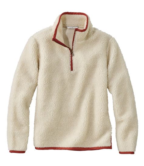 Women's Signature Sherpa Fleece Pullover, Quarter-Zip | Sweatshirts ...