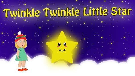 Twinkle Twinkle Little Star | Full Nursery Rhyme With Lyrics | Lullaby ...