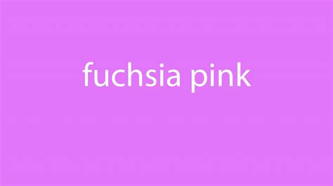 Slashcasual: Fuchsia Colors