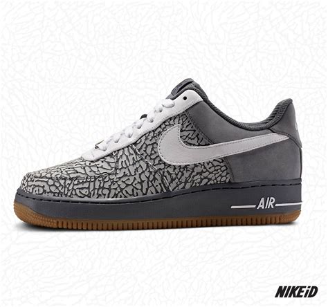 NIKEiD Air Force 1 Elephant Print Option Available February 1st | Sole ...