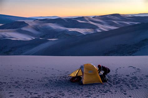 My favorite camping spot - Great Sand Dunes National Park, Colorado (OC ...